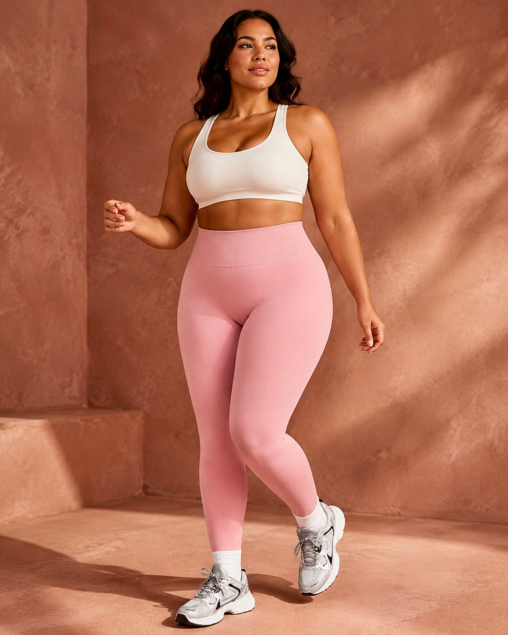 Legging de sport sans couture Mimi, taille haute et effet scrunch — Maison Marianna
